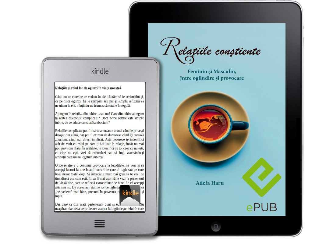 Cartea Relațiile conștiente de Adela Haru, în format electronic ePub și Kindle