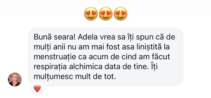 Mesaj de la Anonimă despre respirația alchimică